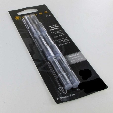 Cartouches Noires Blister de 6 Cross® Cartouches Noires Blister de 6 Cross®