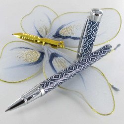 Stylo Plume Oberthur® "Indigo" Laqué Marine