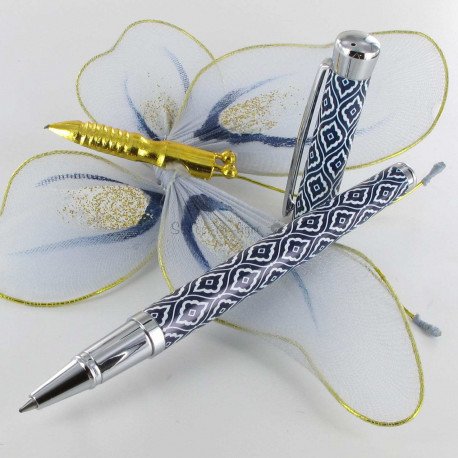 Stylo Plume Oberthur® "Indigo" Laqué Marine Stylo Plume Oberthur® "Indigo" Laqué Marine