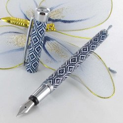 Stylo Plume Oberthur® "Indigo" Laqué Marine