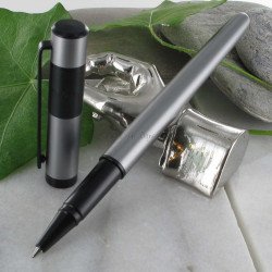 Stylo Roller Hugo® Ribbon® Chromé Mat