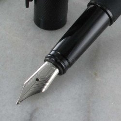 Stylo Plume Hugo® Ribbon® Noir Mat