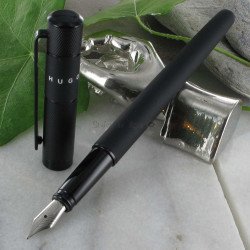 Stylo Plume Hugo® Ribbon® Noir Mat