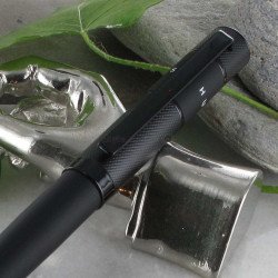 Stylo Plume Hugo® Ribbon® Noir Mat