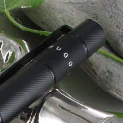 Stylo Plume Hugo® Ribbon® Noir Mat
