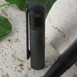 Stylo Plume Hugo Boss® Explore® Brossé Gris