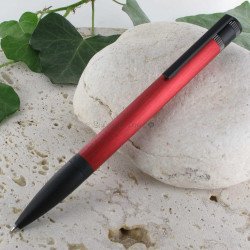 Stylo Bille Hugo Boss® Explore® Brossé Rouge