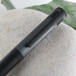 Stylo Roller Hugo Boss® Explore® Brossé Gris