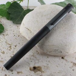 Stylo Roller Hugo Boss® Explore® Brossé Gris