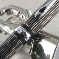 Stylo Bille Diplomat® Excellence A+ Wave Guilloché Lapis Noir