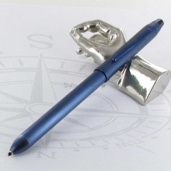 Stylo Multifonctions Cross® "Tech3+" Pointe de Diamant Bleu