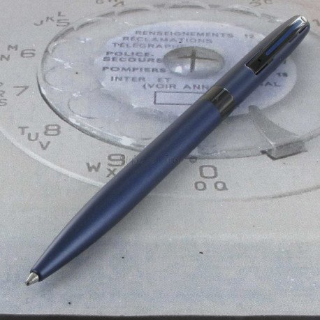 Stylo Bille Sheaffer® Reminder Clip Bleu Mat Stylo Bille Sheaffer® Reminder Clip Bleu Mat