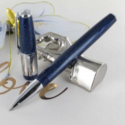 Stylo Roller Recife® Constellation Press Slim Bleu