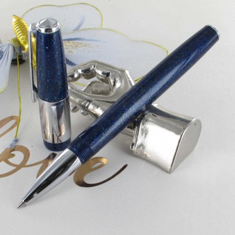 Stylo Roller Recife® Constellation Press Slim Bleu Stylo Roller Recife® Constellation Press Slim Bleu