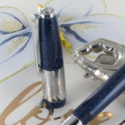 Stylo Roller Recife® Constellation Press Slim Bleu