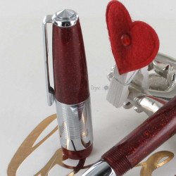 Stylo Plume Recife® Constellation Press Slim Rouge