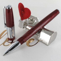 Stylo Roller Recife® Constellation Press Slim Rouge