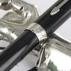 STYLO PLUME SONNET Laque noire Intense CT de PARKER