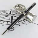 STYLO BILLE SONNET Laque noire Intense CT (Slim) de PARKER
