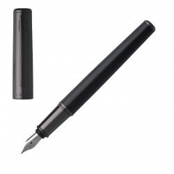 Stylo Plume Hugo Boss® Minimal® Dark Chrome
