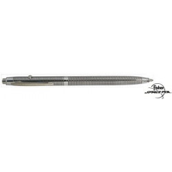 Stylo Bille FISHER® Space 1 - Chromé Quadrillé