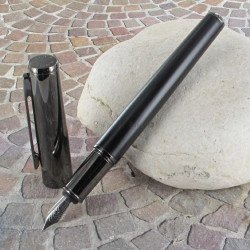 Stylo Plume Hugo Boss® Minimal® Dark Chrome