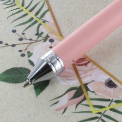 Stylo multifonctions Enzo Varini® Rose "4 en 1"