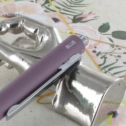 Stylo multifonctions Enzo Varini® Mauve "4 en 1"