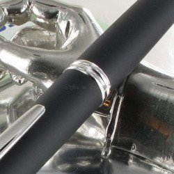 Stylo Plume Pilot® Capless Noir Mat Rhodié, plume moyenne