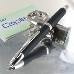Stylo Plume Pilot® Capless Noir Mat Rhodié, plume moyenne