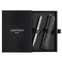 Coffret Stylo Bille Ecridor et son Etui cartes cuir Caran d'Ache® Hypnose