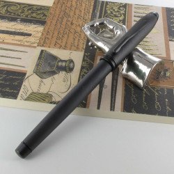 Stylo Plume Fine Cross® Townsend Noir Mat PVD Pointe de Diamant