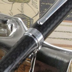Stylo Roller Oberthur "Orion" Carbone