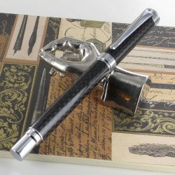 Stylo Roller Oberthur "Orion" Carbone