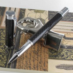 Stylo Roller Oberthur "Orion" Carbone