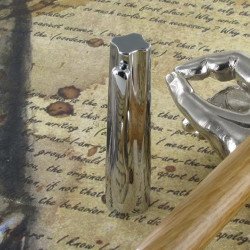 Coffret Stylo Roller Oberthur® "Okoume" Bois de Chêne