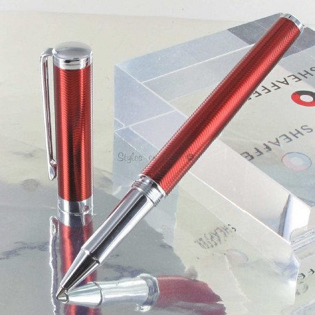 Stylo Roller Sheaffer® "Intensity" Torsade Rouge Stylo Roller Sheaffer® "Intensity" Torsade Rouge