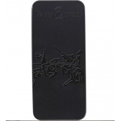 Coffret stylos Plume + Bille Faber Castell® GRIP Anthracite