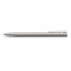 Stylo Roller Faber Castell® "NEO" Acier Mat