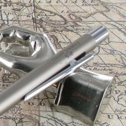 Stylo Bille Faber Castell® "NEO" Acier mat