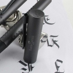 Coffret stylos Plume + Bille Faber Castell® GRIP Anthracite