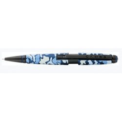 Stylo Roller Cross® Edge Camouflage Bleu Mat