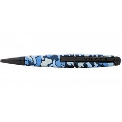Stylo Roller Cross® Edge Camouflage Bleu Mat