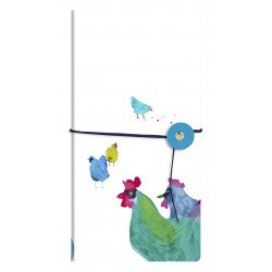 Carnet Clairefontaine® Les Coquettes Cordelette Blanc Graines