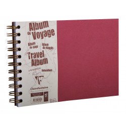 Carnet De Voyage Clairefontaine® Age Bag Rouge Opéra