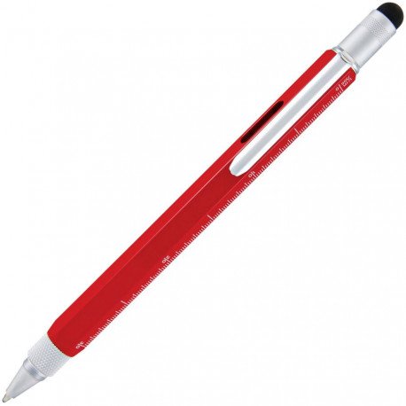 Stylo Bille Monteverde Tool Pen Rouge Stylo Bille Monteverde Tool Pen Rouge