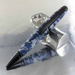 Stylo Roller Cross® Edge Camouflage Bleu Mat
