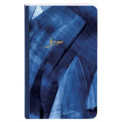 Carnet broché Clairefontaine® Indigo Bleu & Or