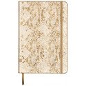 Carnet souple en Cuir Clairefontaine® Céleste Laser Or