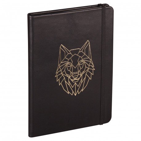 Carnet rigide en Cuir Clairefontaine® Forest Loup Carnet rigide en Cuir Clairefontaine® Forest Loup